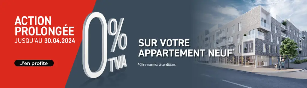 0% TVA pour votre appartement neuf