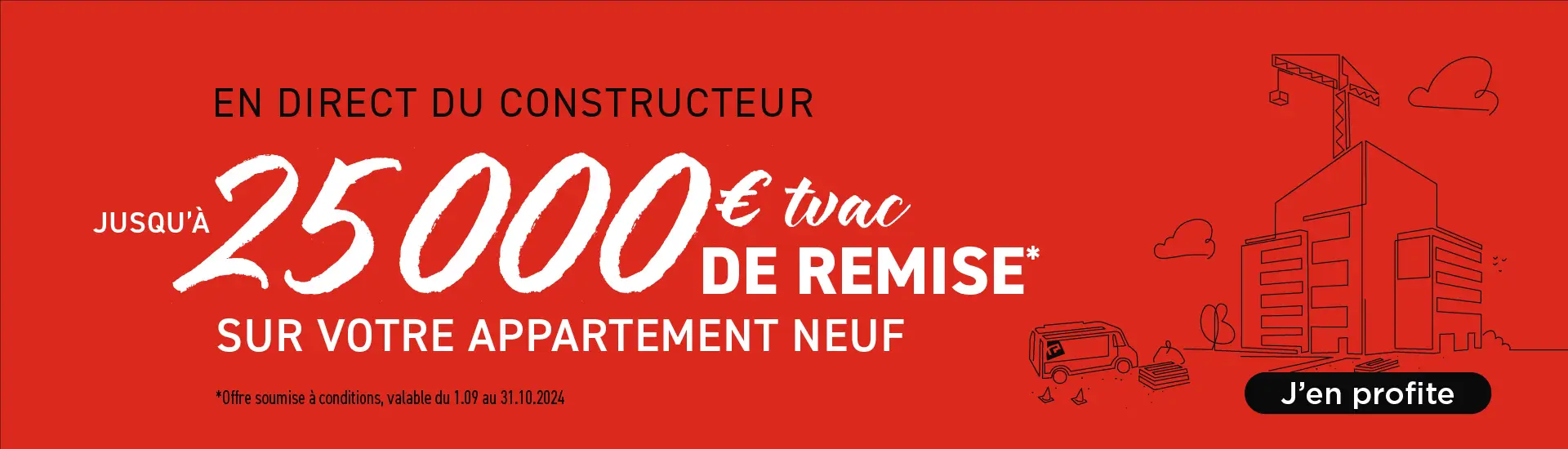 Remise exceptionnelle sur votre appartement neuf